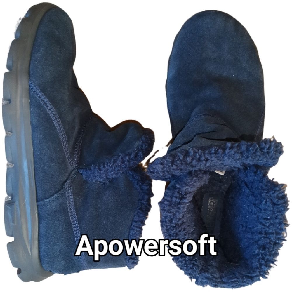 Skechers Midnight Blue Ankle Booties